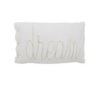 Coussin Rectangulaire En Gaze De Coton Dream Blanc - Blanc Blanc