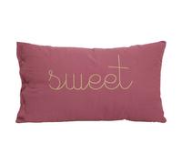 Coussin rectangulaire gaze de coton - lili rose antique TU