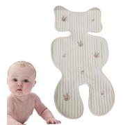 Coussin refroidisseur de siège de voiture - Tapis de refroidissement en coton pour poussette | Coussin refroidisseur de voiture pour siège de voiture pour bébé en gel doux et respirant Tapis de siège