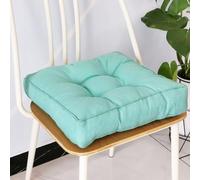 Coussin rehausseur carré épais pour personnes âgées, confort post-opératoire et grossesse - Coussin de siège doux pour chaises de salle à manger, coussin de sol idéal pour un soutien amélioré