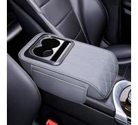Coussin Rehausseur d'accoudoir de Voiture pour Toyota Avensis Combi T27 T25 T22 Station Wagon Estate 1998-2018, PU Cuir Housse Console Centrale avec Porte-gobelet Accessoires intérieur