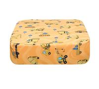 Coussin rehausseur de chaise - Siège rehausseur de voyage pour | Coussin rehausseur de chaise de salle à manger pour | Siège lavable pour | Fond antidérapant | Deux ceintures