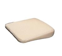 Coussin rehausseur de siège de voiture en mousse à mémoire de forme en nid d'abeille respirant en maille épaisse pour une assise confortable