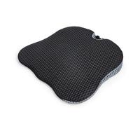 Coussin Rehausseur de Siège Voiture pour Fiat 500 2011-2023, en Mousse à Mémoire de Forme Coussin Ergonomique pour Conducteur Adulte,Black