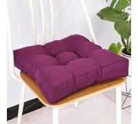 Coussin rehausseur, épais et carré pour chaise de salle à manger, coussin de sol pour personnes âgées, soutien post-opératoire et de grossesse, 50 x 50 x 9 cm
