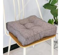 Coussin rehausseur, épais et carré pour chaise de salle à manger, coussin de sol pour personnes âgées, soutien post-opératoire et de grossesse, 50 x 50 x 9 cm