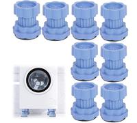 Coussin rehausseur Universel for Socle de Machine à Laver, Pied Anti Vibration Machine a Laver, Patins Anti-Vibration Machine à Laver, Tapis anti-vibrations réglables, Machine à Laver, Sèche-ling