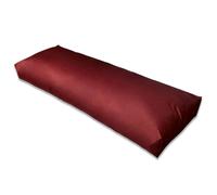 Coussin Rembourré De Dossier Bordeaux 120 X 40 X 10 Cm Rouge