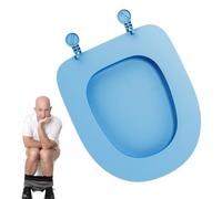 Coussin rembourré de siège de toilette - Matériau EVA doux et épais, Confort Affronter amélioré réutilisable | Accessoire confortable et hygiénique des sièges de toilette, couvercle du sac