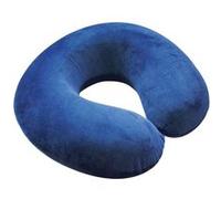 Coussin repose nuque à mémoire de forme bleu - VM936A