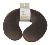 Coussin repose nuque à mémoire de forme brun - VM936AB