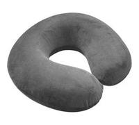 Coussin repose nuque à mémoire de forme gris - VM936G