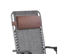 Coussin repose-nuque doux et inclinable - Coussin de soutien pour fauteuil inclinable - Coussin de tête pour chaises pliantes - Coussin de soutien pour appui-tête ergonomique 36 x 17 cm