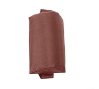 Coussin repose-nuque pour chaise longue de patio avec housse amovible et tissu d'espacement 3D pour la circulation de l'air et le confort (café)