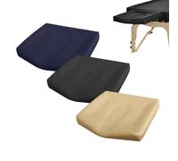 Coussin repose-tête ayurvédique - pour thérapie de massage ayurvédique - Bords striés pour zéro déversement d'huile + mousse semi-ferme + rembourrage en polyuréthane - S'adapte à tous les berceaux de