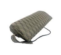 Coussin Repose Tete, Coussin Oreiller de Appuie Tête Fauteuil Salon, Coussin Tête pour Chaise Longue, Installation Facile, Chaises Plage, Jardin, Repose-Tête et Cou, Motif Losange
