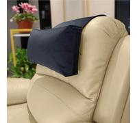 Coussin repose-tête pour fauteuils inclinables et canapés avec poche - Coussin de soutien antidérapant rembourré de coton perlé pour plus de confort et de soulagement de la douleur, idéal pour la