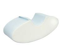 Un Coussin Rocker Blanc, Bleu (Pastel)