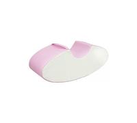 Un Coussin Rocker Blanc, Rose (Pastel)