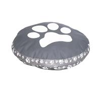 Coussin rond classique pour chien Nobby Pet Zampa Gris 85x10 cm