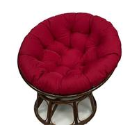 Coussin Rond de 160 cm pour balancelle ou Chaise d'extérieur. Fabriqué en Polyester Doux, imperméable et antitache, avec Un Rembourrage épais en Coton PP. Indéformable.