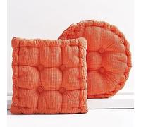 Coussin rond de luxe de 10 cm d'épaisseur - rehausseur de siège de 45 cm pour fauteuil, salle à manger, jardin, post-chirurgie, confort de grossesse - Parfait pour le soutien des personnes âgées