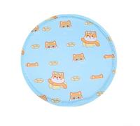 Coussin rond en gel rafraîchissant pour animaux de compagnie fabriqué en PVC et hydrogel, conçu pour absorber la chaleur et fournir un effet rafraîchissant pour les chiens et les chats par temps chaud