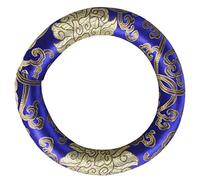 Coussin rond fait main tibétain bol chantant coussin bague oreiller 17cm violet