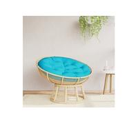 Vidaxl Coussin Rond Turquoise Ø 100 X11 Cm Tissu Oxford