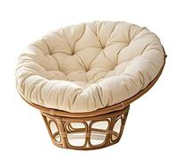 Coussin rond, panier d'extérieur balançoire grand coussin, coussin de chaise de coussin de sol de dossier simple