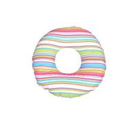 Coussin Rond Post Natal Bandes Du Couleur 1