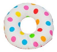 Coussin Rond Post Natal Boules De Printemps + Rouge