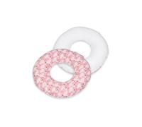 Coussin Rond Post Natal Cygnes - Blanc