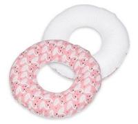 Coussin Rond Post Natal Cygnes - Blanc
