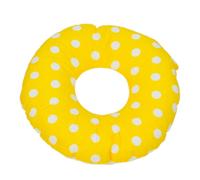 Coussin Rond Post Natal Pois De Jaune