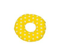 Coussin Rond Post Natal Pois De Jaune