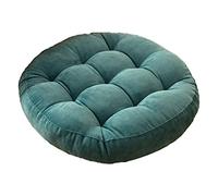 Coussin Rond Pouf Exterieur Impermeable Galette De Chaise Coussin De Yoga De Type Pouf Coussin Chaise Jardin for Salon Jardin Enfant Lake Blue