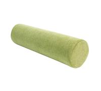 Coussin Rond pour lit, Oreiller de Corps Long pour Adultes Velours Canapé Cylindrique, Coussin Traversin pour lit, Canapé - Soutien du Cou et des Lombaires avec Housse Amovible(Yellow 2,15cm*50cm)