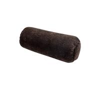 Coussin rouleau 50xØ23 cm chenille 3D brun foncé Baggy