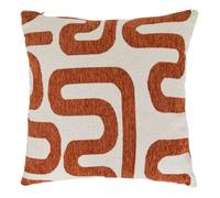 Coussin Safina terracotta 40x40cm - Atmosphera Créateur d'intérieur