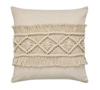 Douceur d'Intérieur – Coussin Samaya – Déhoussable, Coton & Polyester – 45 x 45 cm