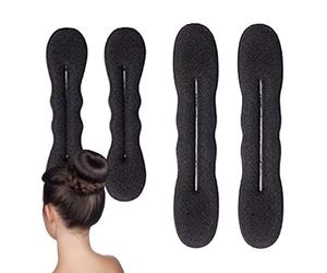 Coussin Sandwich, de - Durable Hair Eponge Maker Twist | Vintage Headbands, Donut Hair Bun Maker, pour les mariages, les voyages, les dates de danse | Multipurpose Outdoor Indoor Uti