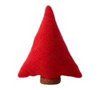 Coussin Sapin de Noël Peluche | Oreiller Décoratif Doux 3D pour Canapé Lit