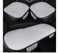 Coussin Siège Auto pour Nissan Terra 2018-2023, Protecteur Housse de Siège Rafraîchissante pour Voiture Soie Glacée,Grey Front and Back