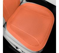 Coussin SièGe Avant De Voiture pour VW ID. Buzz ID, Siège Protection Coussins Conducteur Confort Respirant AntidéRapant Chaise Housse,Orange