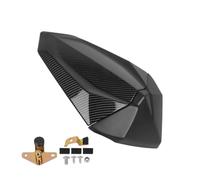 Coussin siège Housse Selle Passager Arrière Moto Pour Z500 Z 500 SE ABS Pour Ninja 500 ABS 2024 2025 Carénage Inclus(Motif en fibre de carbone)
