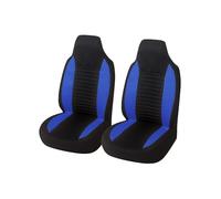 Coussin siège Voiture Housses Universelles Siège Baquet Avant Et Arrière Haut 2 Pièces Protection Siège Auto pour Peugeot 107 pour C1 pour Toyotaes Aygo pour Housse siège Voiture(-02-2pcs Blue)