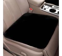 Coussin Siege Voiture pour Jaguar XJ X350 2003-2006, Peluche Hiver Avant Siege Coussins, Épaissir Chaud Protection, Accessoire Voiture,Black