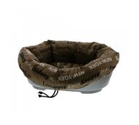 Coussin Siesta 2 Pour Corbeille Deluxe 2 : Tissu City Marron