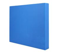 Coussin souple d'équilibre pour le yoga Formation rembourrée taille Exercice abdominal Tapis d'équipement de fitness Bleu